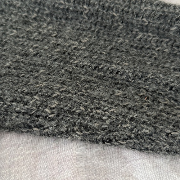 JENNI KAYNE: Medium, cashmere wool, oversized sweater, gray Marl. GUC! - Picture 6 of 7